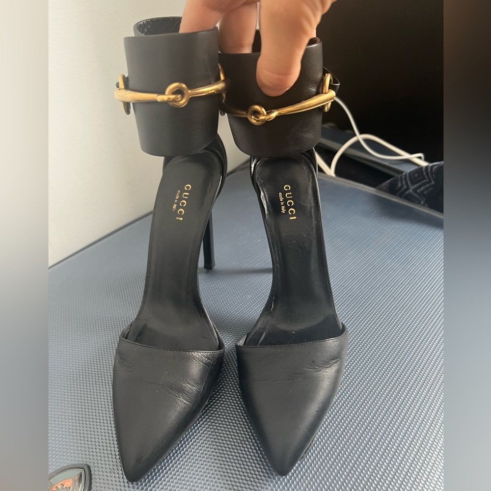 Leather Lifford Nero Gucci Pump